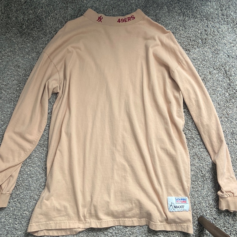49ers ProLine Turtleneck